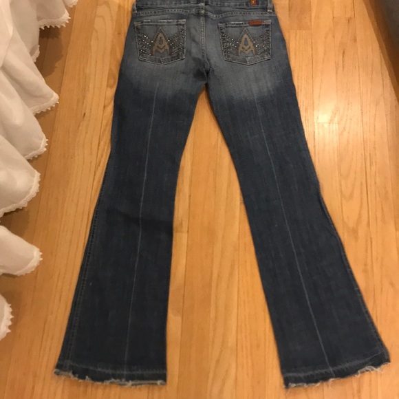 7FAM bootcut jeans with sequin pockets - Picture 4 of 8
